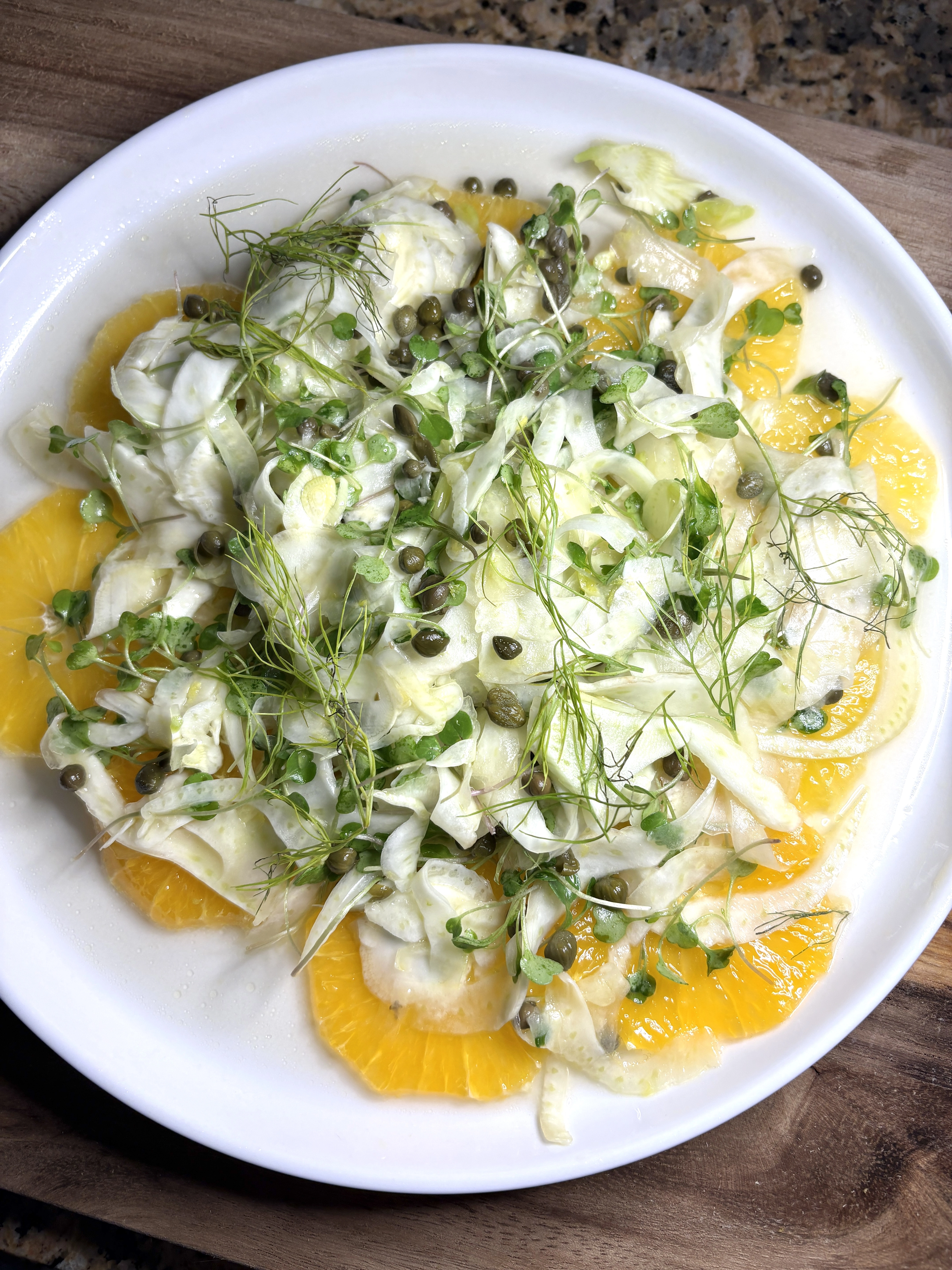 Sicilian fennel and orange salad